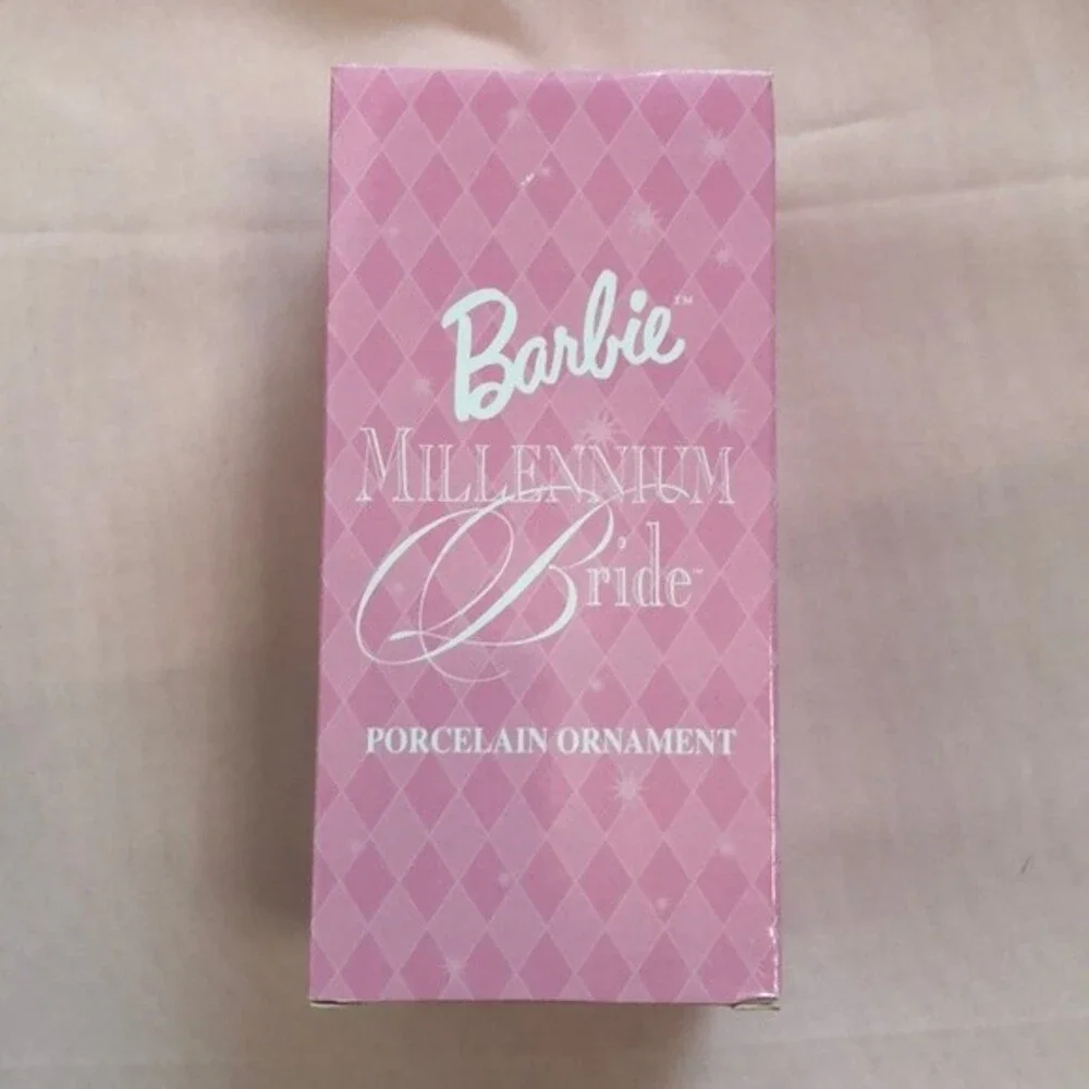 Avon 2000 Barbie Millennium Bride Porcelain Collectors Vintage Keepsake Ornament
